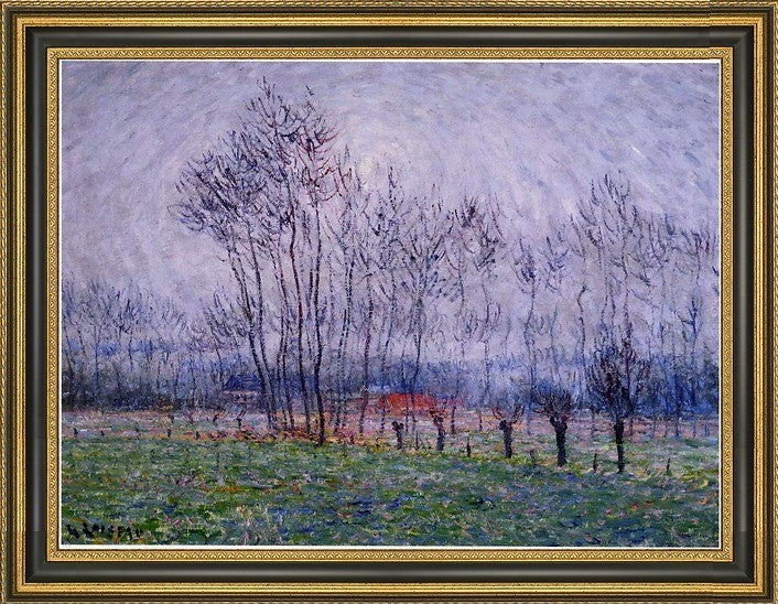 Gustave Loiseau Near Saint Cyr Framed Premium Canvas Print, 18"x24"