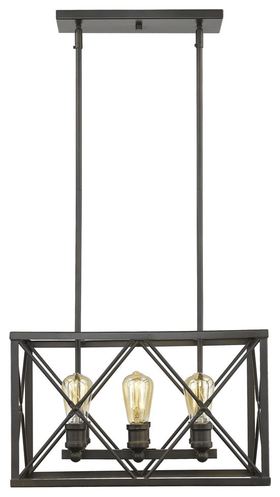 Brooklyn 6-Light Oil-Rubbed Bronze Pendant