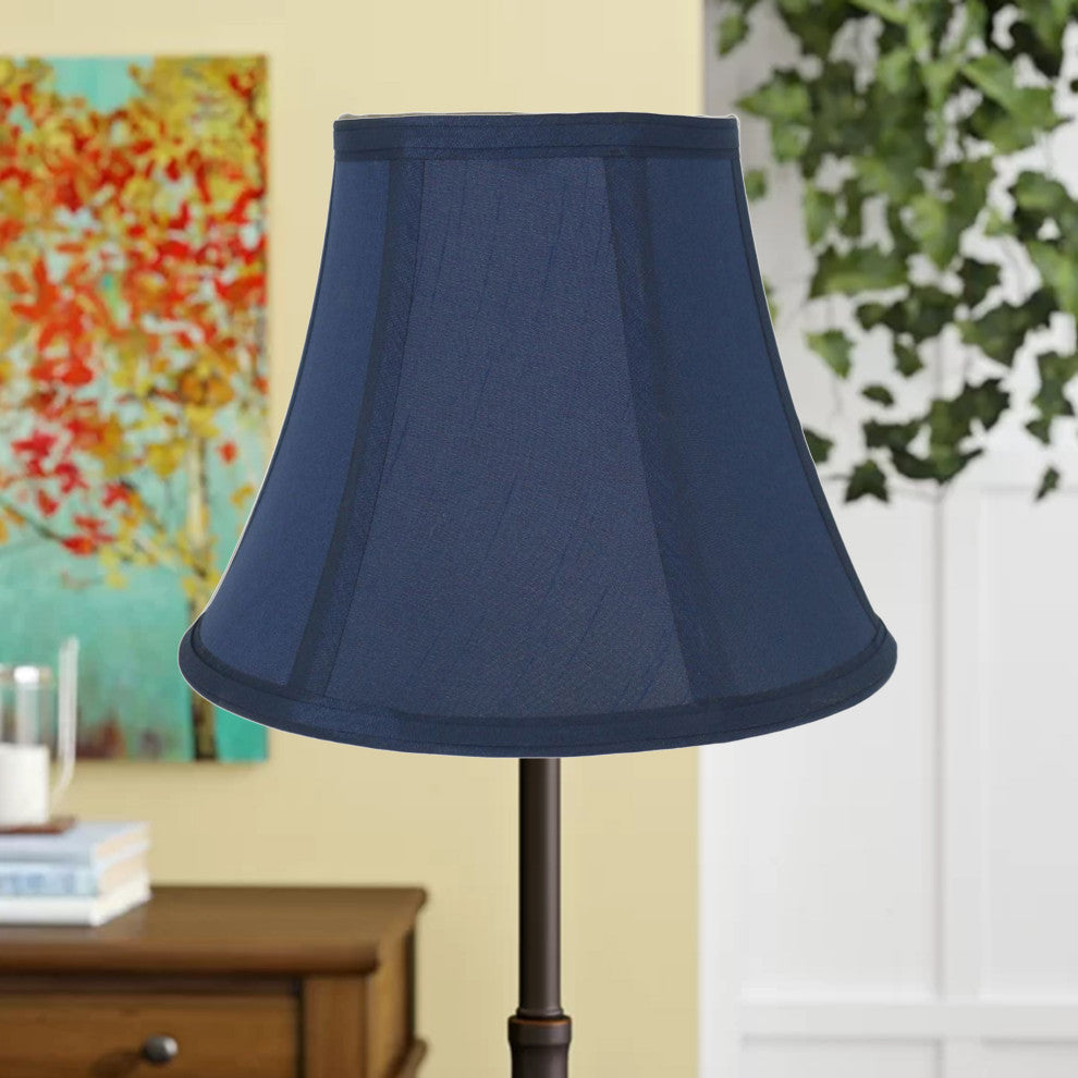 Bell Lamp Shade, 5x9x7", Navy Blue, Single