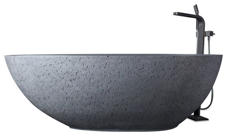 Vanity Art 67" Solid Surface Freestanding Bathtub