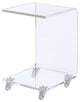 Picket House Furnishings Peek Acrylic Snack Table in Clear