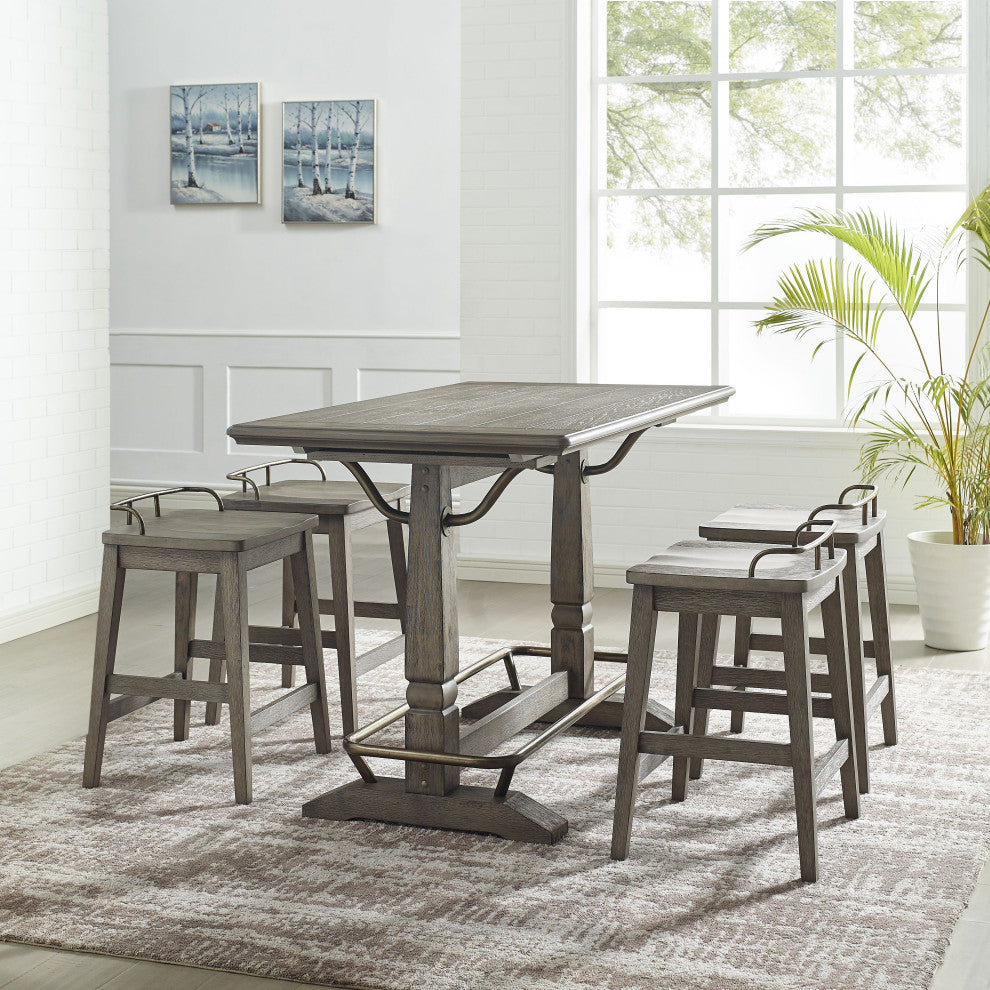 Ryan Counter Height 5-Piece Dining Set