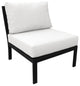 kathy ireland Madison Ave. 5 Piece Aluminum Patio Furniture Set 05d, Alabaster