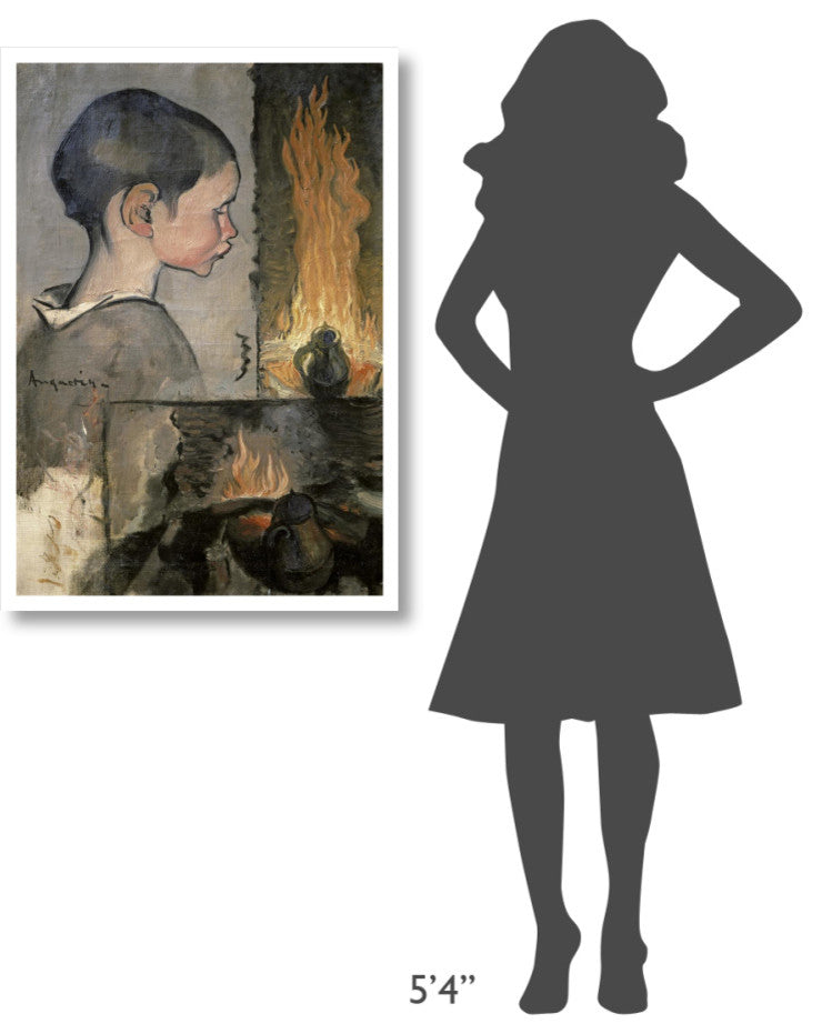 "Profile of a Child (Profil d'Enfant)" Print by Louis Anquetin, 27"x38"
