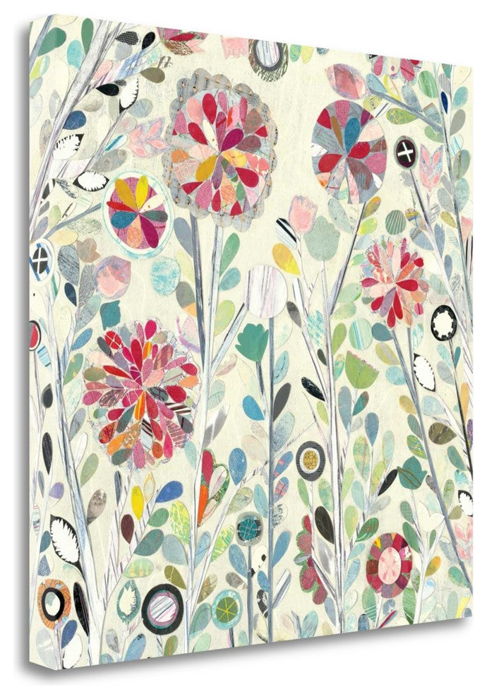 "Spring Blossoms Crop" By Candra Boggs, Giclee Print on Gallery Wrap Canvas