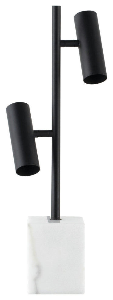 Dane Black Metal Table Lighting