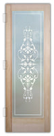 Interior Prehung Door or Interior Slab Door - Bordeaux - Douglas Fir (stain...