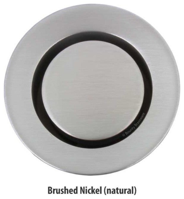 Patented Pop Down Drain, Brushed Nickel
