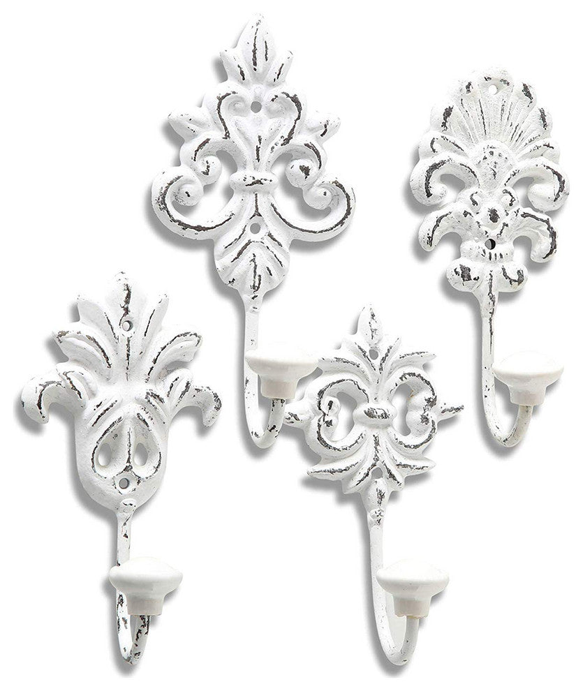 Chateaux Madeline Wall Hooks With Porcelain Caps