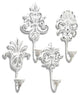 Chateaux Madeline Wall Hooks With Porcelain Caps