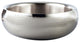 Elegance Hammered Round Stainless Steel Doublewall Serving Bowl