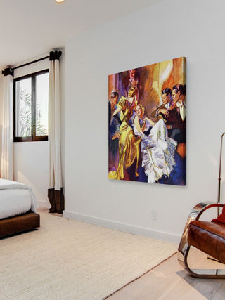 "The Blondes" Painting Print on Wrapped Canvas