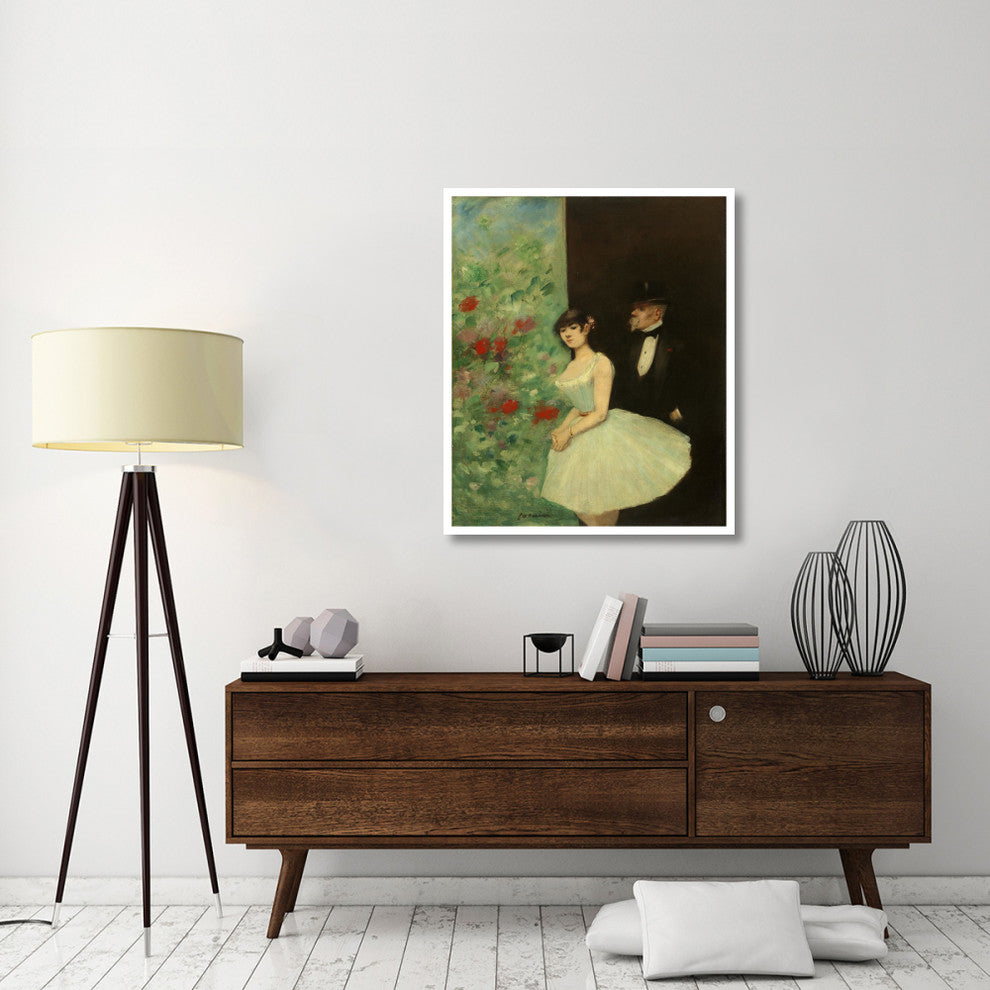 "Behind the Scenes, c. 1880" Digital Paper Print by Jean-Louis Forain, 35"x42"