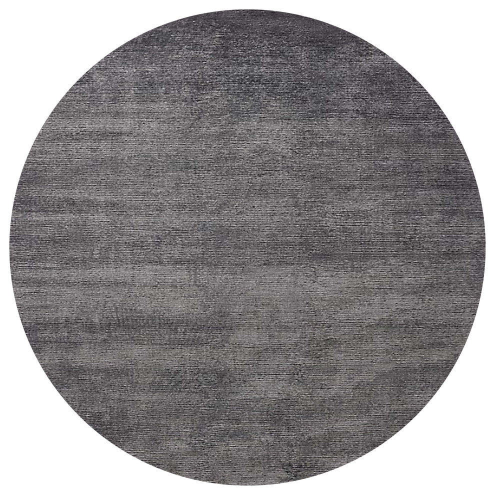 Ahgly Company Indoor Round Mid-Century Modern Area Rugs, 6' Round