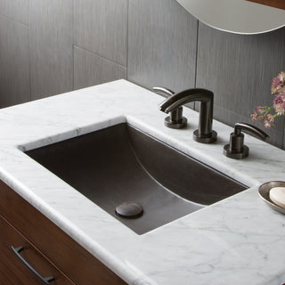 36" Carrara Vanity Top - Rectangle with 8" Widespread Cutout