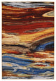 Nourison Chroma 4' x 6' Lava Flow Modern Indoor Area Rug