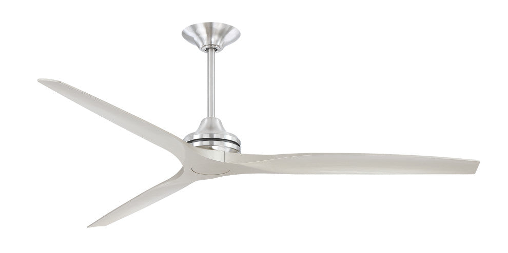 Spitfire DC Indoor/Outdoor Ceiling Fan Motor Brushed Nickel