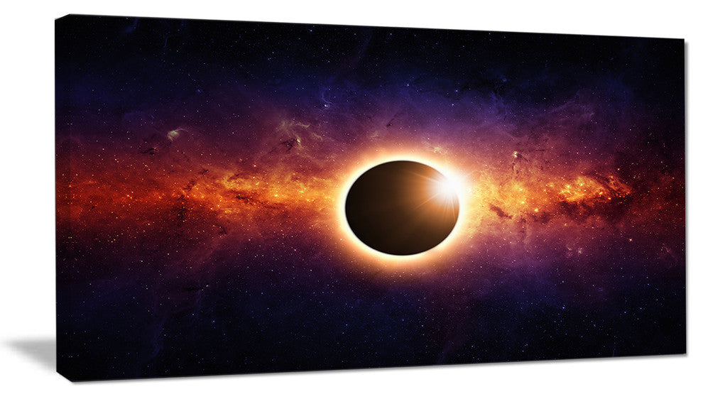"Full Eclipse View" Canvas Print