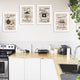 "Friendship Collection" 4-Piece Vignette by Millwork Engineering, White Frame