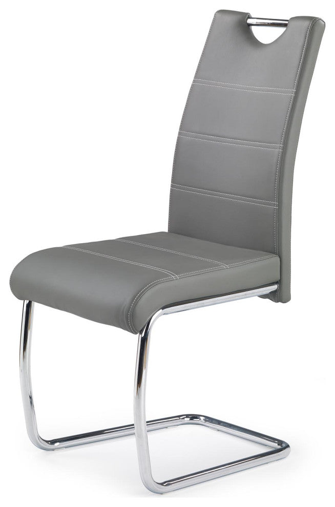 OMAR Dining Chairs, Set of 4 ,Grey