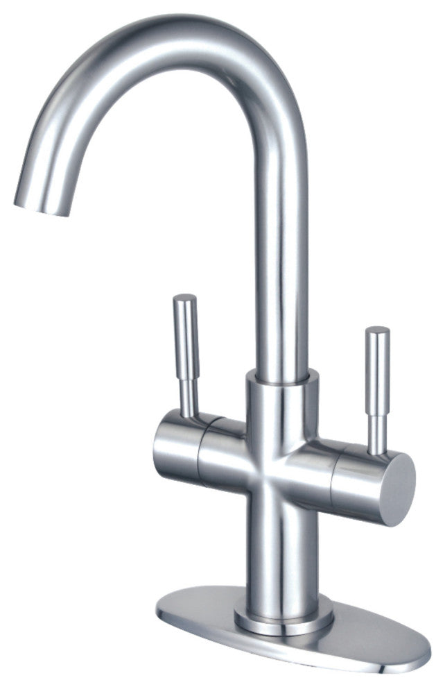 Kingston Brass LS8551DL Concord Two-Handle Bar Faucet, Polished Chrome