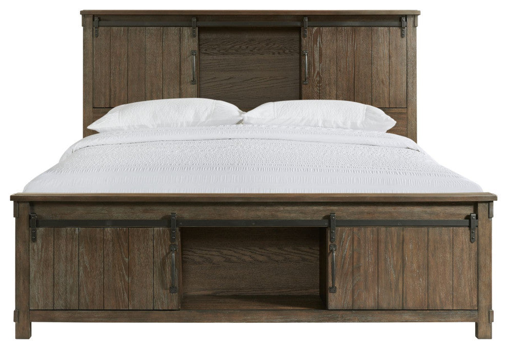 Picket House Furnishings Jack King Platform Storage Bed