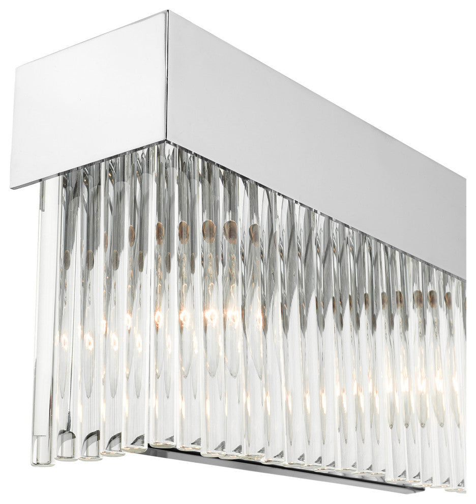 Livex Lighting Norwich 2 Light Polished Chrome ADA Sconce