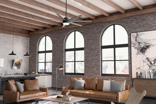 Hunter 70" WiFi Phenomenon Matte Black Ceiling Fan With LED Light, Wall Control