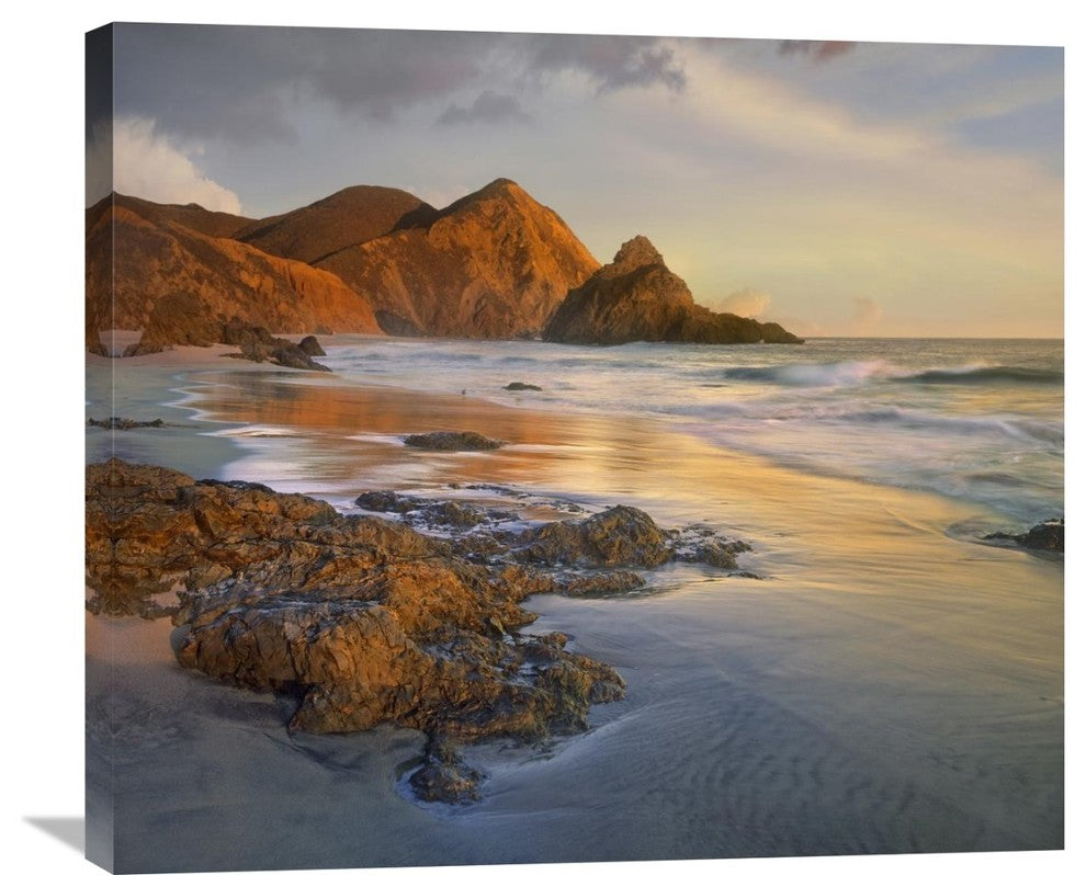 "Bean Hollow Beach, Big Sur, California" Artwork, 30" x 26.4"