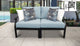 kathy ireland Madison Ave. 2 Piece Aluminum Patio Furniture Set 02a, Tranquil