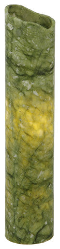 3.4W Cylindre Green Jadestone Shade