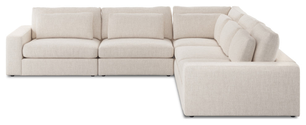 Bloor 5 Piece Sectional -Essence Natural