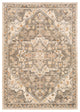 Surya Tuscany TUS-2308 5'3"x7'3" Rug, Brown/Denim/Champagne/Burnt Orange/Cream