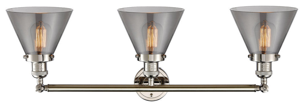 Innovations Lighting 205-Pn-G43-Led 3 Light Dimmable Led Bathroom Fixture