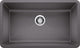 Blanco 441478 Precis Cinder - single-bowl sink 32"X19" Silgranit Undermount Sink