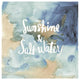 "Coastal Breeze Quotes I" Digital Paper Print by Anne Tavoletti, 20"x20"