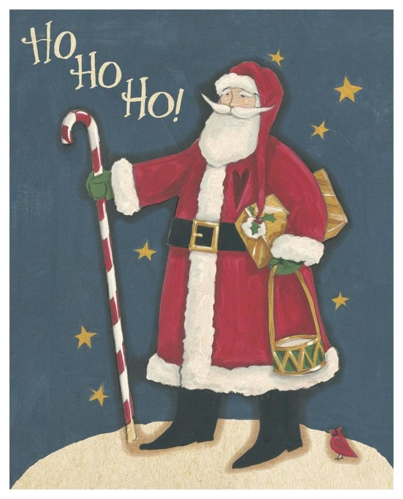 "Vintage St.Nick II" Digital Paper Print by Anne Tavoletti, 24"x30"