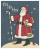 "Vintage St.Nick II" Digital Paper Print by Anne Tavoletti, 24"x30"