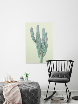 "Lone Cactus" Painting Print, Wrapped Canvas, 40"x60"