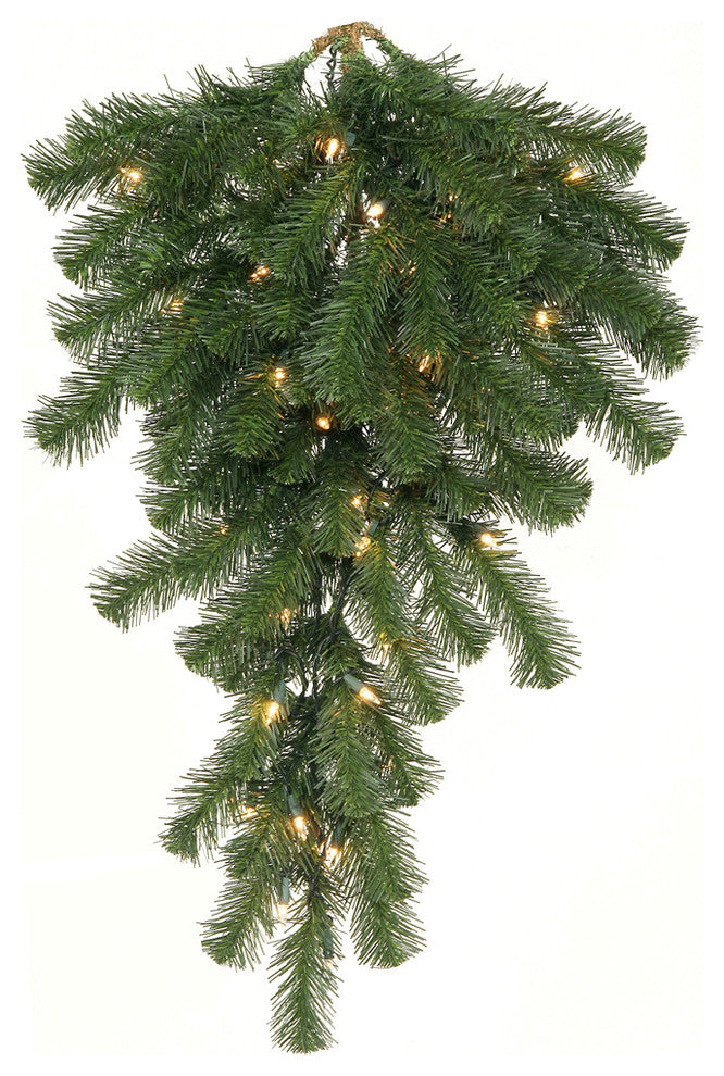30" Douglas Fir Teardrop 80T 50Wmwht Led