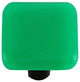 Emerald Green Knob, Black Post