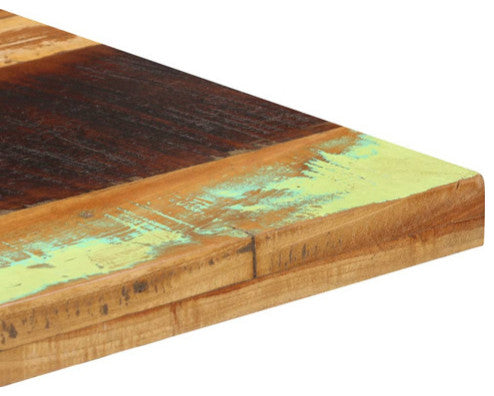 vidaXL Bistro Table Kitchen Bar Table Dining Table Square Solid Reclaimed Wood