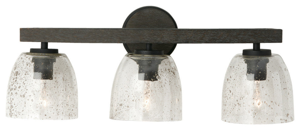 Capital Lighting 147631-536 Clive 3 Light 25"W Vanity Light - Carbon Grey /