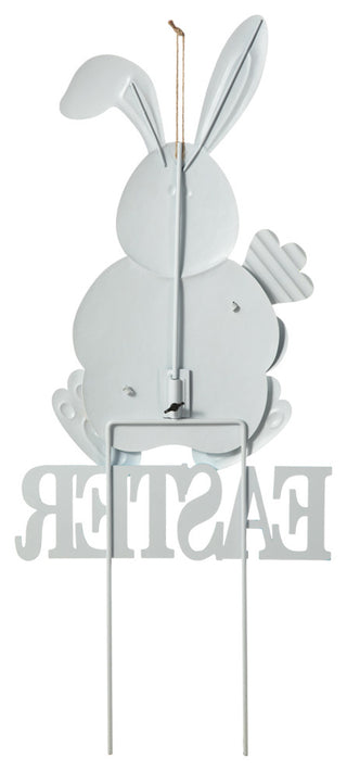 30"H Easter Metal Bunny Yard Stake