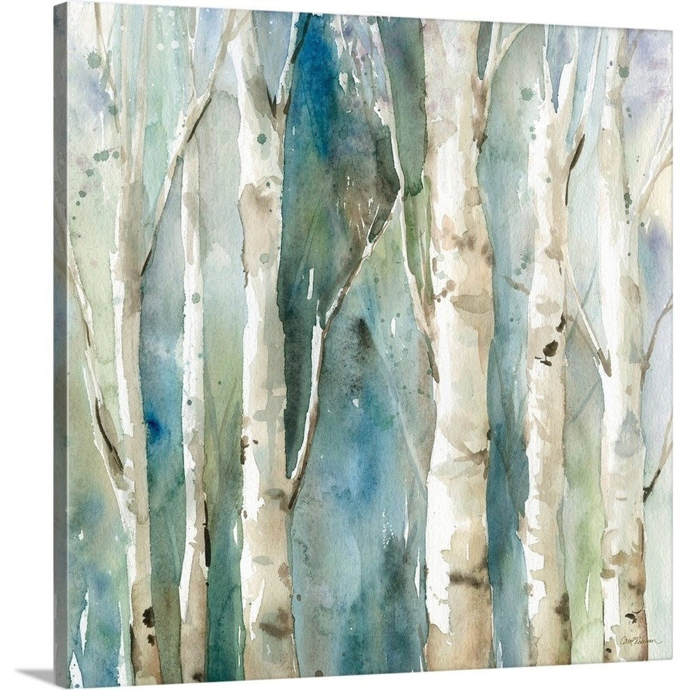 "River Birch I" Wrapped Canvas Art Print, 30"x30"x1.5"