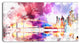 "Magic Colorful City Art Night" Canvas Painting