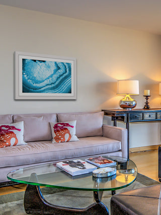 "Snow Ridges" Framed Art Print