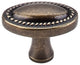 Oval Rope Knob - German Bronze (TKM402)