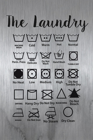 "The Laundry" Painting Print on Brushed Aluminum