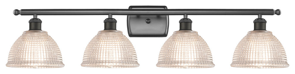 Arietta 3-Light Bath Vanity-Light, Oil Rubbed Bronze, Clear